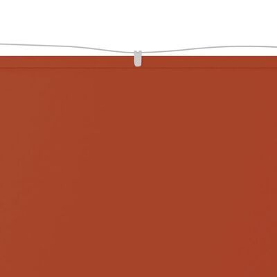 vidaXL vertikaalne varikatus, terrakota, 180 x 270 cm, Oxfordi kangas