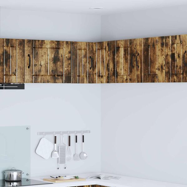 vidaXL K&ouml;&ouml;gikapp Suitsetatud tamm 57 x 57 x 40 cm Tehispuit