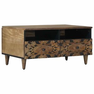 vidaXL Kohvilaud sahtliga Pruun 80 x 54 x 40 cm Tugev mango puu