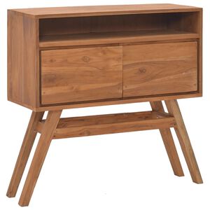 vidaXL konsoollaud, 80 x 30 x 80 cm, tiikpuu