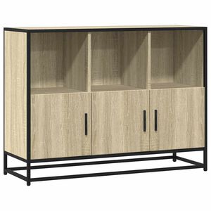 vidaXL puhvetkapp Sonoma tamm 100x35x76 cm Engineered Wood