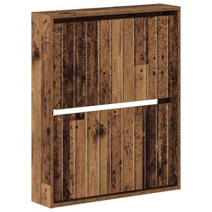 vidaXL Seinale kinnitatav jalan&otilde;ude kapp ZWOLLE 71 x 17 x 86 cm