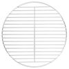vidaXL &uuml;mmargune grillrest, &Oslash;34,5 cm, 304 roostevaba teras