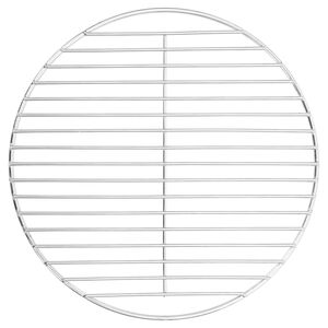 vidaXL &uuml;mmargune grillrest, &Oslash;34,5 cm, 304 roostevaba teras