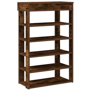 vidaXL kingariiul, suitsutatud tamm, 60 x 30 x 98 cm, tehispuit