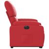 vidaXL elektriline p&uuml;stit&otilde;usmist toetav tugitool, punane,kunstnahk