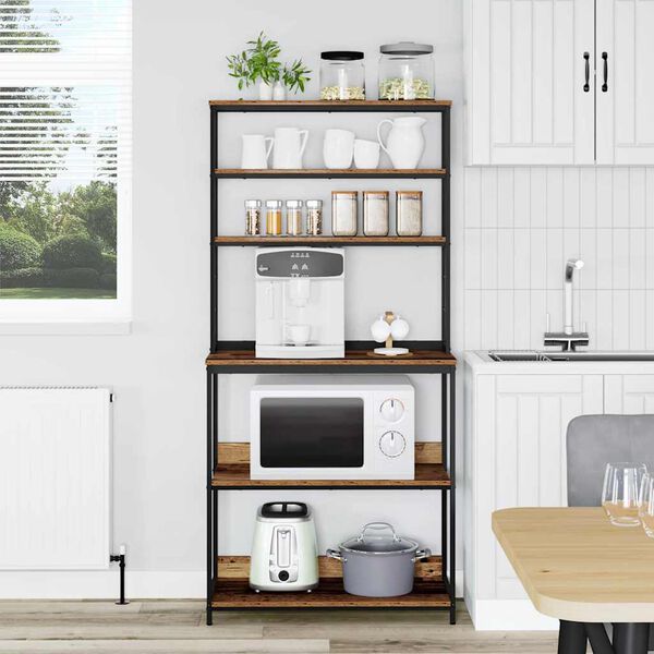 vidaXL K&ouml;&ouml;giriiul Vana puit 80 x 40 x 168 cm Tehispuit