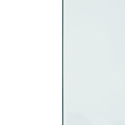 vidaXL kaminaesine klaasplaat, ristkülik, 100x60 cm
