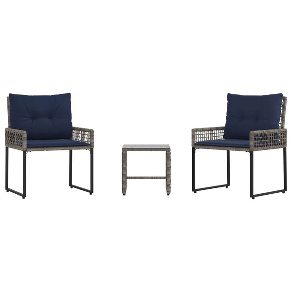 vidaXL V&auml;lis m&ouml;&ouml;bli komplekt padjaga teras