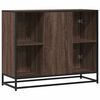 vidaXL puhvetkapp pruun tamm 92x35x76 cm Engineered Wood
