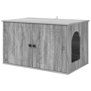 vidaXL Kassi Maja Hall Sonoma 85 x 55 x 50,5 cm Tehispuit