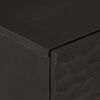 vidaXL külgkapp, must, 60 x 33 x 75 cm, mangopuit