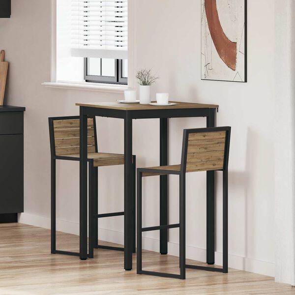 vidaXL Seisev baarilaud Tehispuit