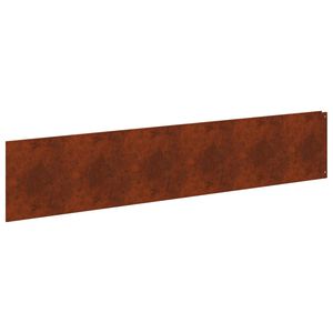 vidaXL Murupiire 20 pcs 100 x 22 cm Teras Rooste
