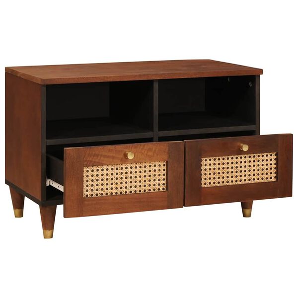 vidaXL Telerikapp sahtliga Pruun 70 x 33,5 x 46 cm Tugev mango puu