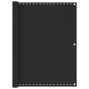 vidaXL rõdusirm, antratsiit, 120 x 400 cm, HDPE