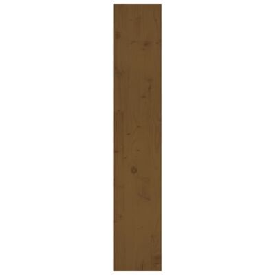 vidaXL raamaturiiul/ruumijagaja, meepruun, 80x30x167,4 cm, männipuit