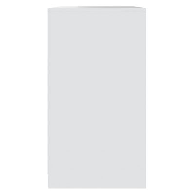 vidaXL puhvetkapp, valge, 70 x 40,5 x 75 cm, puitlaastplaat