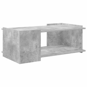 vidaXL Kohvilaud Betoonhall 90 x 50 x 33 cm Tehispuit