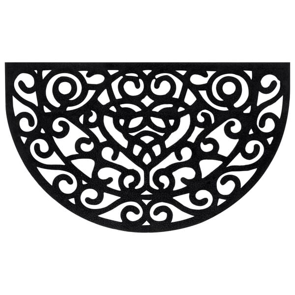 vidaXL uksematt, poolring, 45 x 75 cm, kumm