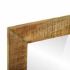 vidaXL Vannitoa peegel Ristk&uuml;lik Pruun 50 x 22 x 70 cm Tugev mango puu