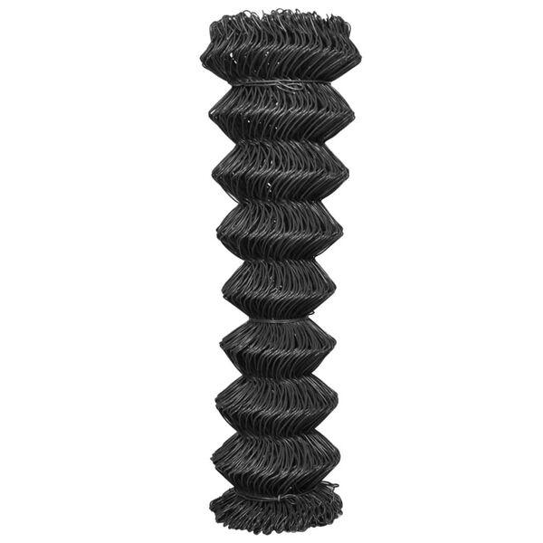 vidaXLi võrkaed 15 x 1,5 m, terasest, hall