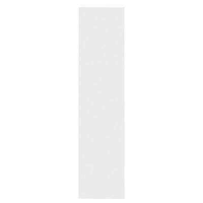 vidaXL jalatsikapp, valge, 60 x 21 x 87,5 cm, tehispuit