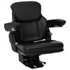 vidaXL Traktoriseat, millel on rippumine Must 60 x 58 x 72 cm