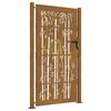 vidaXL aiav&auml;rav 100 x 200 cm corten terasest bambusdisainiga