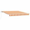 vidaXL Kokkuvolditav varikatus Kollane ja oranž 350 x 250 x 165 cm
