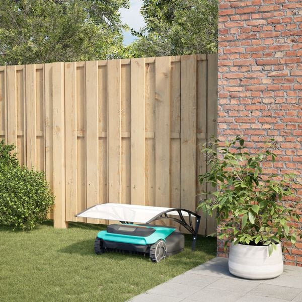 vidaXL robotniiduki garaaž must 80 x 101 x 46 cm