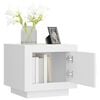 vidaXL kohvilaud, valge, 51x50x45 cm, tehispuit