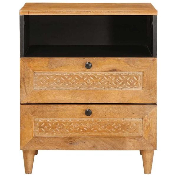 vidaXL Öölambi kapp sahtliga Helepruun 50 x 33 x 62 cm Akaatsiapuit