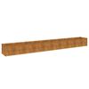 vidaXL aiapeenar 386 x 50 x 36 cm Corten terasest