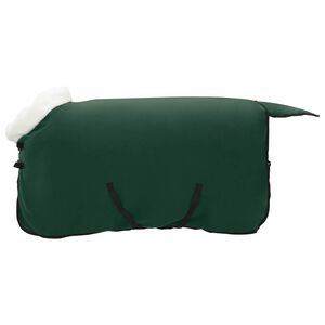 vidaXL Hobuste K&auml;tter Tume roheline 75 cm Polaarflee&ccedil;