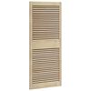 vidaXL Kappi Uks uksega Neutraalne 140,5 x 2,1 x 59,5 cm Tahke m&auml;nd
