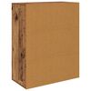 vidaXL puhvetkapp Old Wood 60x30x75 cm Engineered Wood