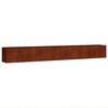 vidaXL taimekast, 360 x 40 x 40 cm, Corten-teras