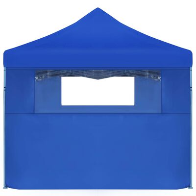 vidaXL kokkupandav pop-up peotelk 5 külgseinaga, 3 x 9 cm, sinine