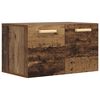 vidaXL Seinekapp Vana puit 60 x 36,5 x 35 cm Tehispuit