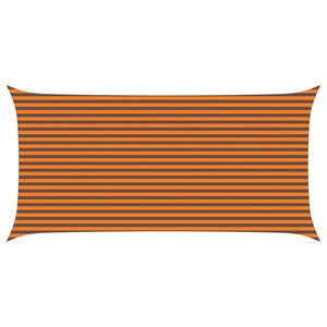 vidaXL P&auml;ikesepuri Oranž ja pruun 6 x 3 m 100% pol&uuml;ester Oxford