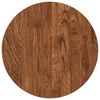 vidaXL Lauda peal Helepruun &Oslash; 30 x 4 cm Tugev Tamme Puit