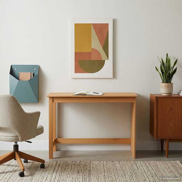 vidaXL Laud Meepruun 112 x 50 x 75 cm Kindel m&auml;nnipuidust