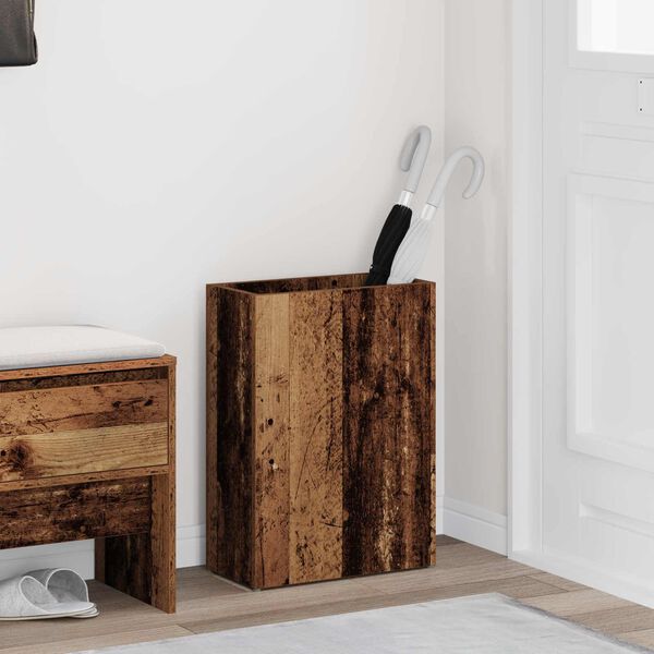 vidaXL Hoidik ja riputustugi Vana puit 40 x 20 x 55,5 cm Tehispuit