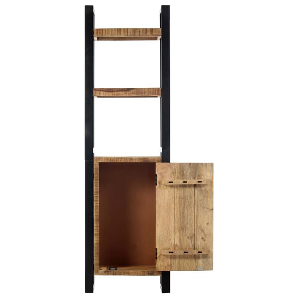 vidaXL raamaturiiul, 50 x 30 x 170 cm, toekas mangopuit