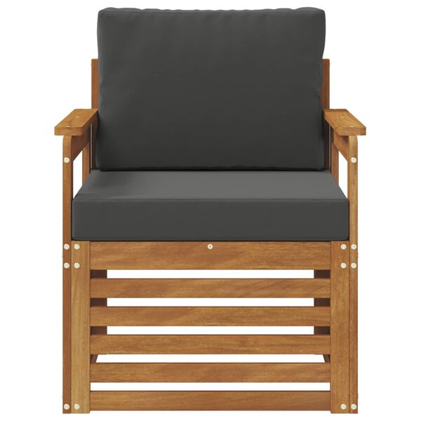 vidaXL V&auml;li diivanikomplekt padjaga Neutraalne 71 x 63 x 73 cm