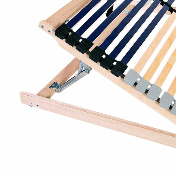 vidaXL Lamelpõhi Pruun 100 x 190 cm Tugev pöökpuit