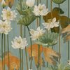 DUTCH WALLCOVERINGS tapeet, kala/lilleroheline