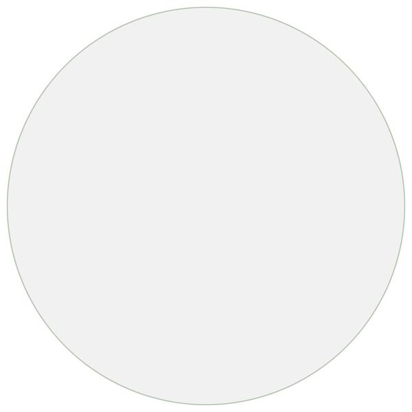 vidaXL lauakaitse, läbipaistev, Ø 120 cm, 1,6 mm, PVC