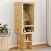 vidaXL Terrarium Pruun 50 x 50 x 130 cm OSB